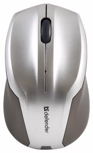 Беспроводая мышь Defender Optimum MM-165 Nano Grey 