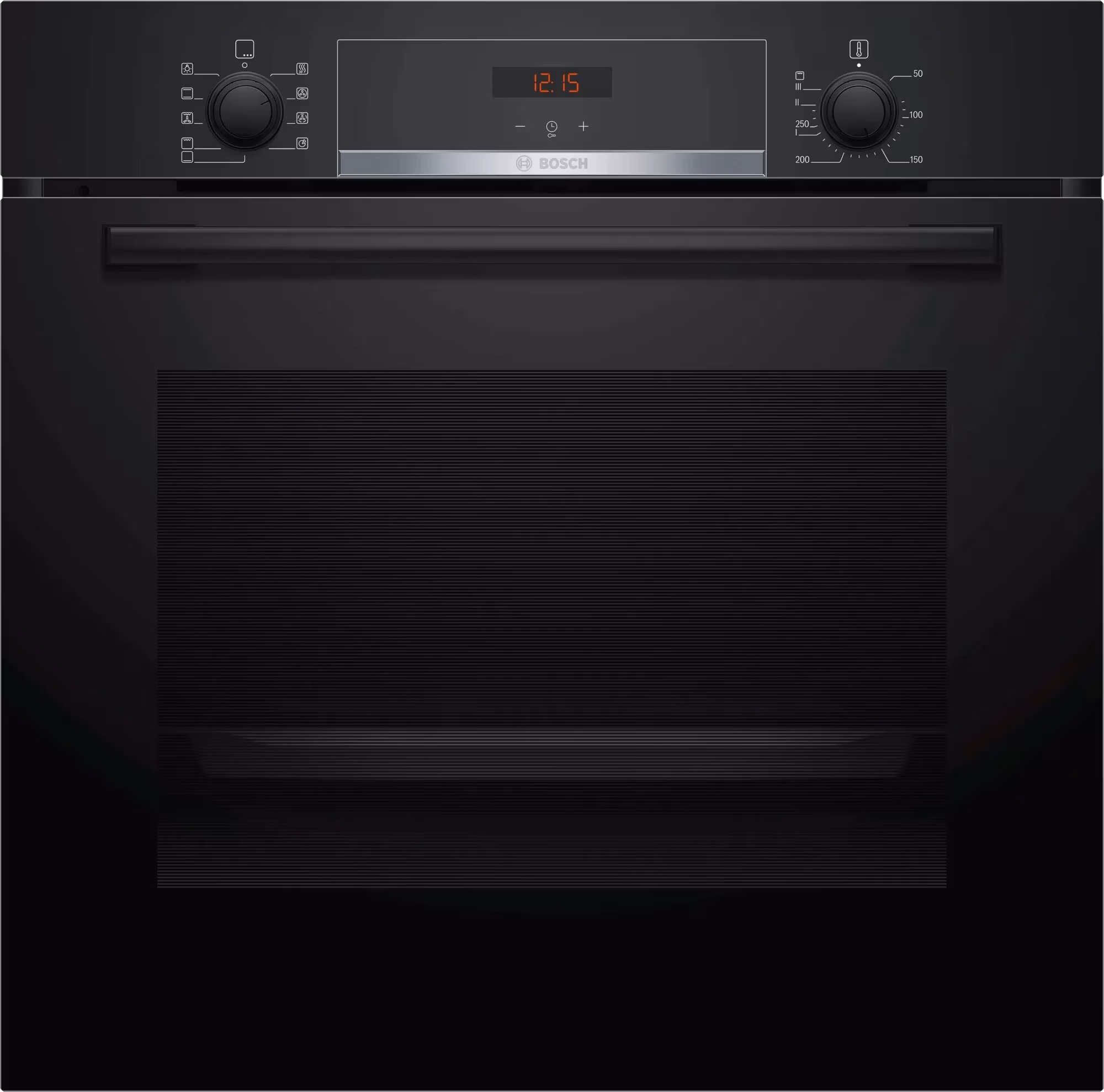 Cuptor electric incorporabil Bosch HBA534EB0, 71 l, A, Negru