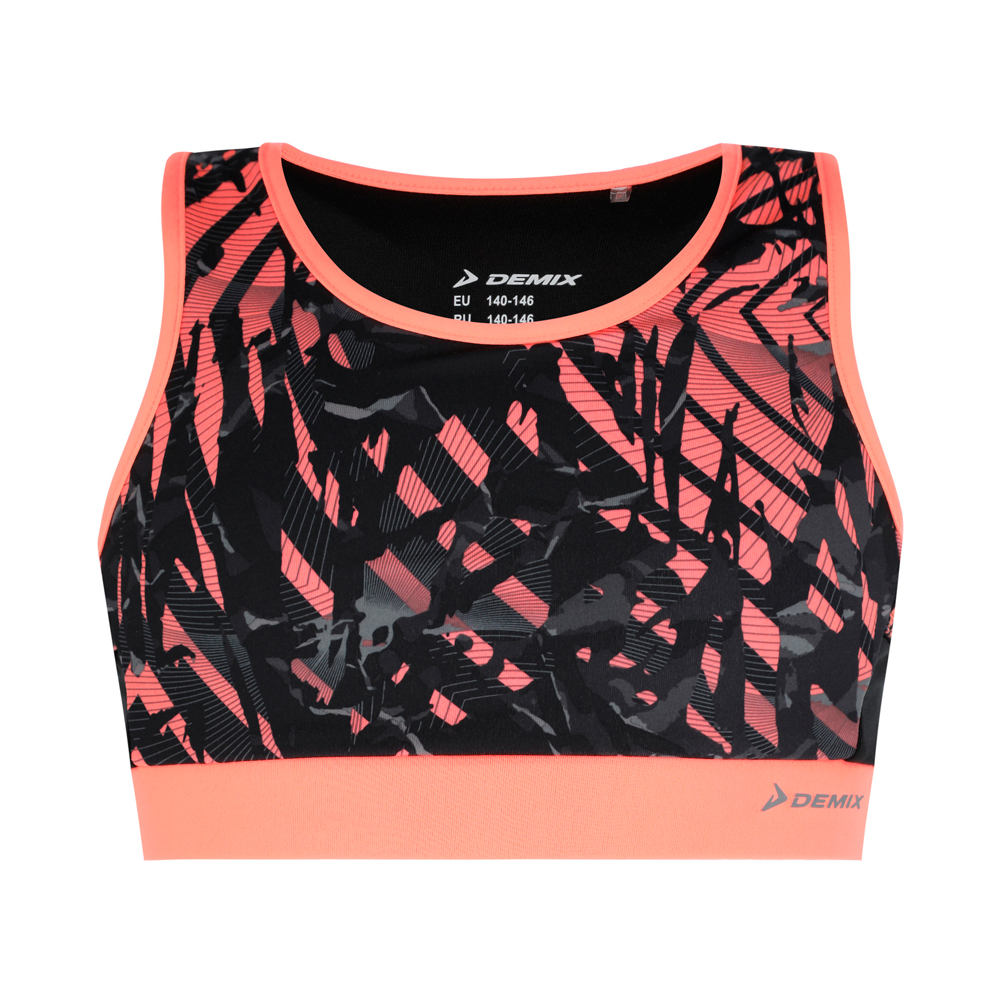 Bra sportive Demix Run Bra G / Femei / 122-128 / Negru photo 1 Bra sportive Demix Run Bra G / Femei / 122-128 / Negru photo 1