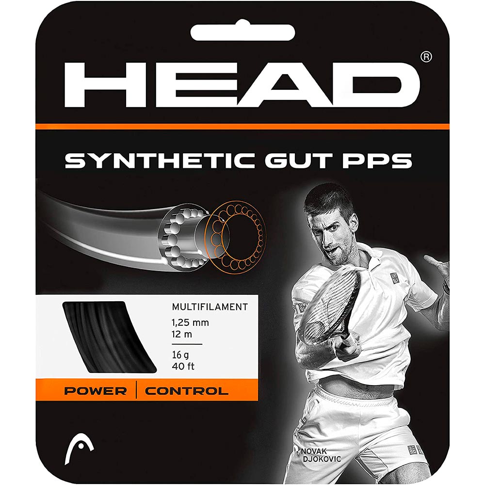 Струны теннисные HEAD SYNTHET GUT PPS BK16 281065 Черный photo 2