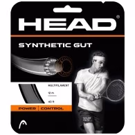 Racordaj tenis HEAD SYNTETIC GUT 17 BK