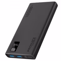 Внешний аккумулятор Promate BOLT-10 Pro Black