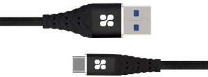 Cablu USB-A - USB Type-C Promate AISNERVELINKCBK thumbnav 1