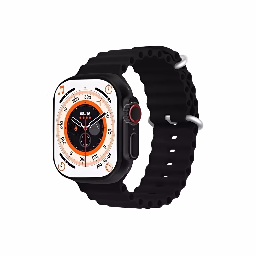 Charome Smart Watch HD Call T8 Ultra, Black 