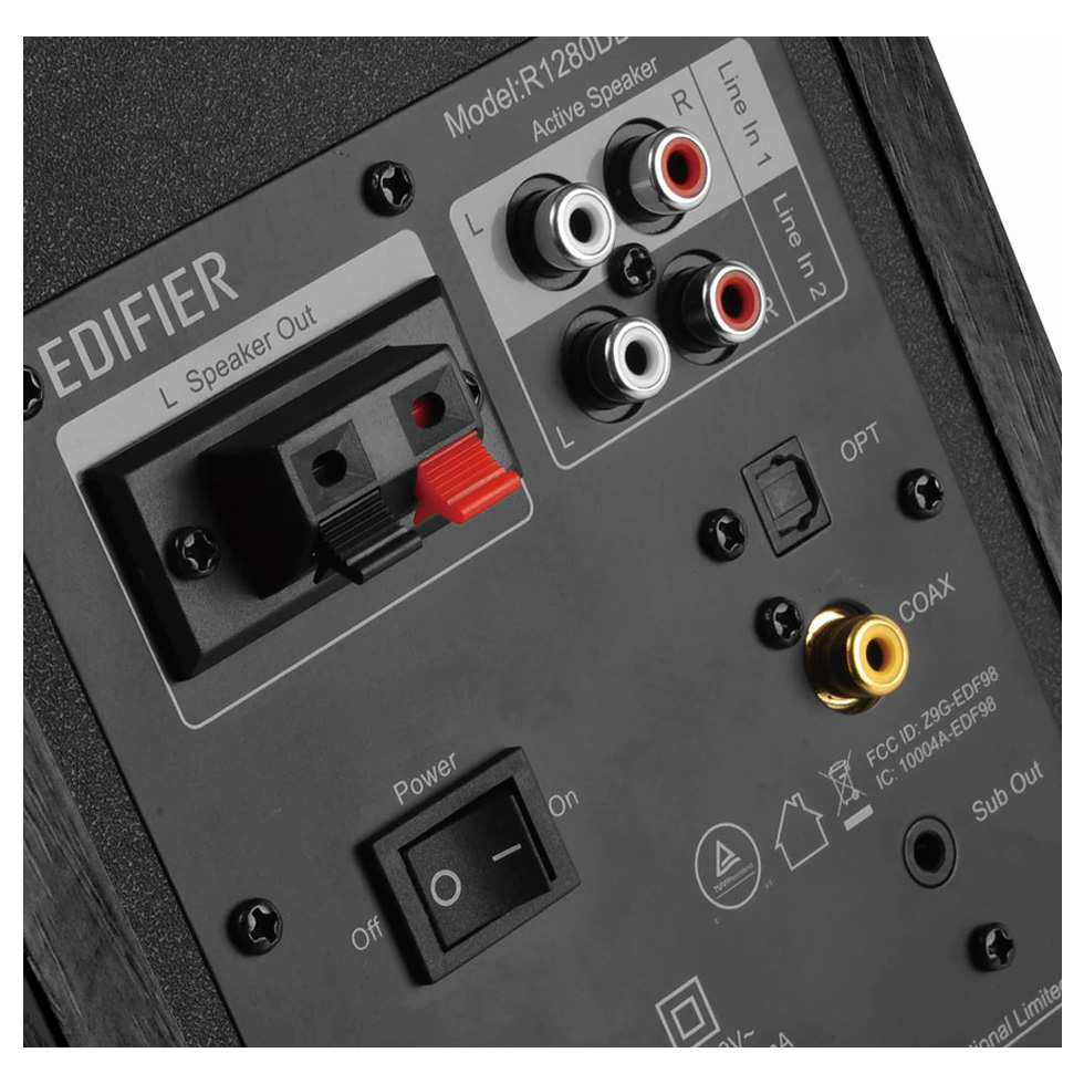 Boxe PC Edifier R1280DBs 2x21W Black photo 5