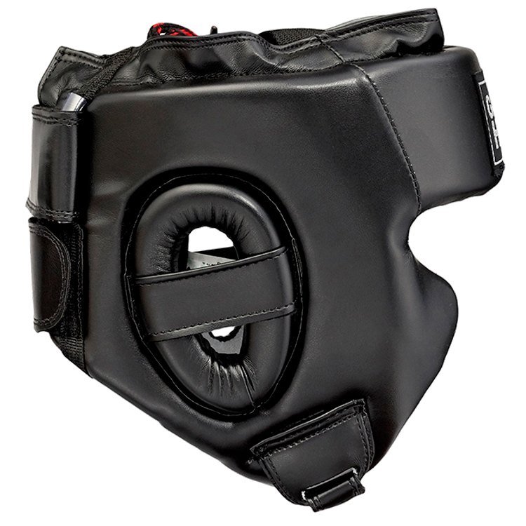 Шлем боксерский Green Hill Head Guard Sparring HGS-9409, Черный	 photo 3
