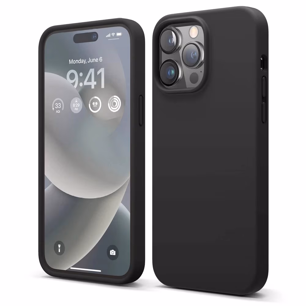 Husa Helmet Liquid Silicone iPhone 14 Pro