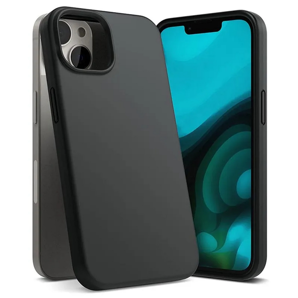 Husa Helmet Liquid Silicone iPhone 15 photo Husa Helmet Liquid Silicone iPhone 15 photo