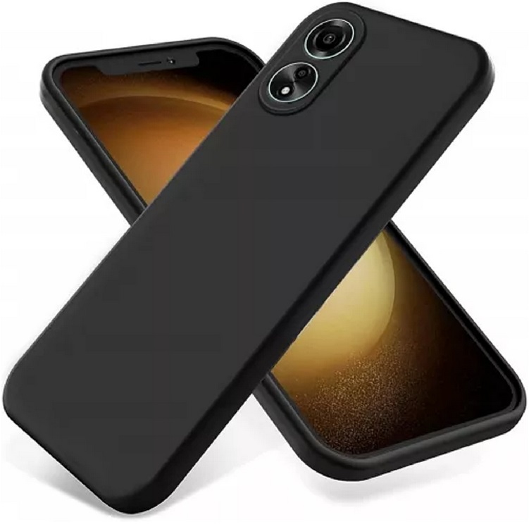Husa Helmet Liquid Silicone Oppo A58 photo Husa Helmet Liquid Silicone Oppo A58 photo
