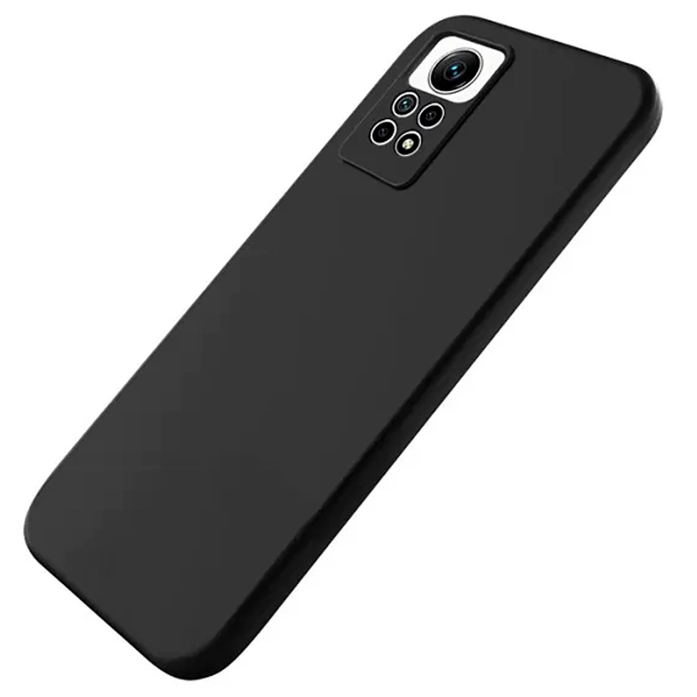 Husa Pentru smartphone Helmet Liquid Silicone Redmi 12 Negru photo 3