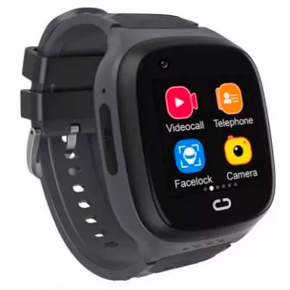 Ceas inteligent pentru copii Helmet 4G-LT31 Negru / 1.4 inch / IPS photo 4