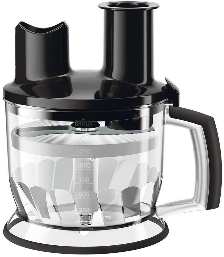Blender Submersibil Braun MQ5277BK Negru / 21 viteze / 600 ml photo 2