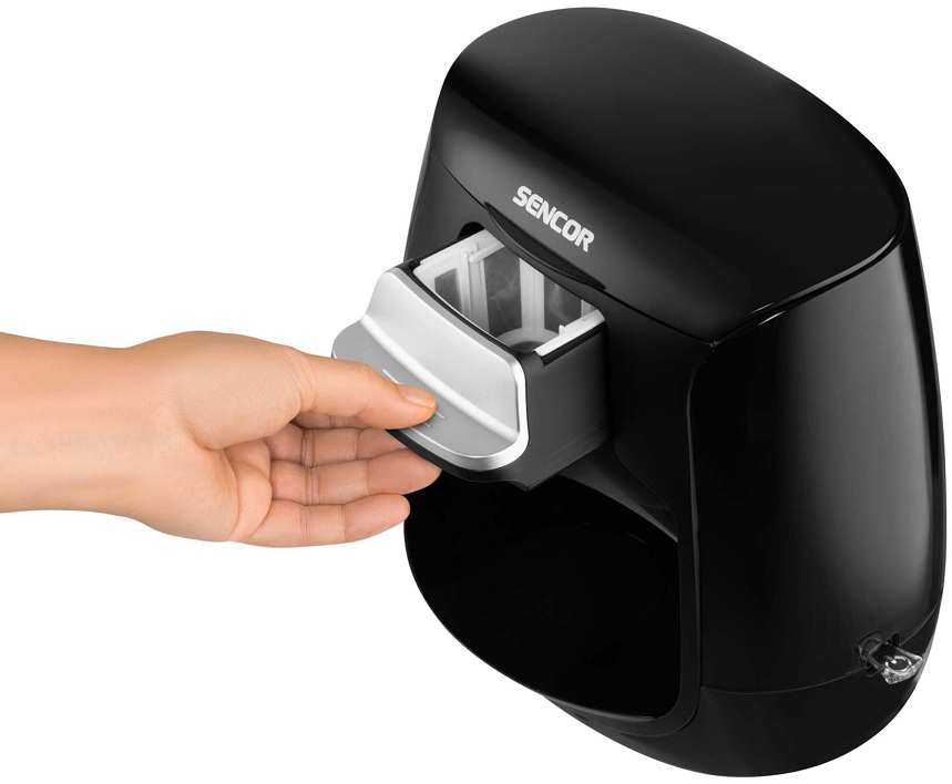 Cafetiera Sencor SCE2100BK / 0.3 l / Cu picurare / Macinata photo 3