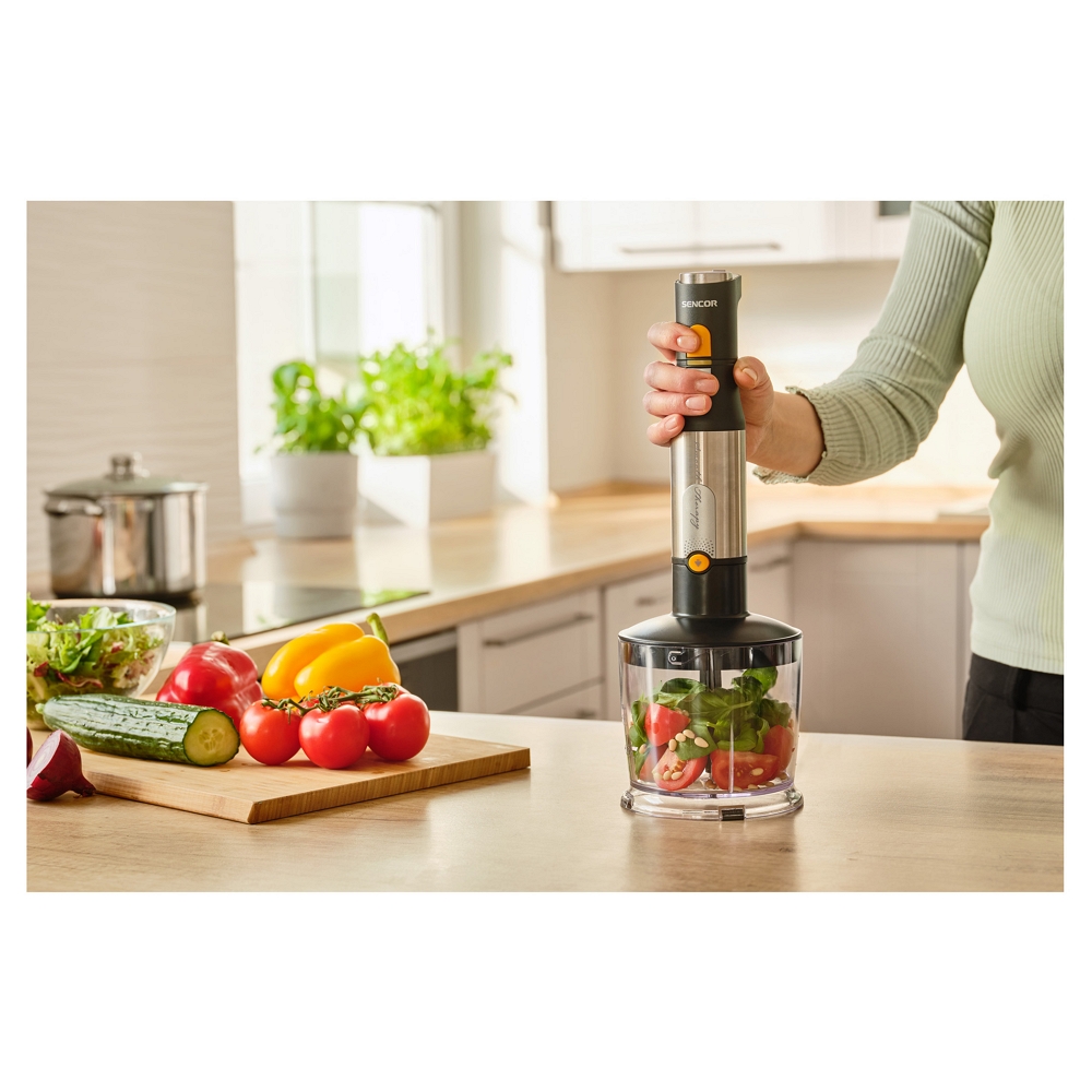 Blender Submersibil Sencor SHB6302BK Negru / 9 viteze / 800 ml photo 8