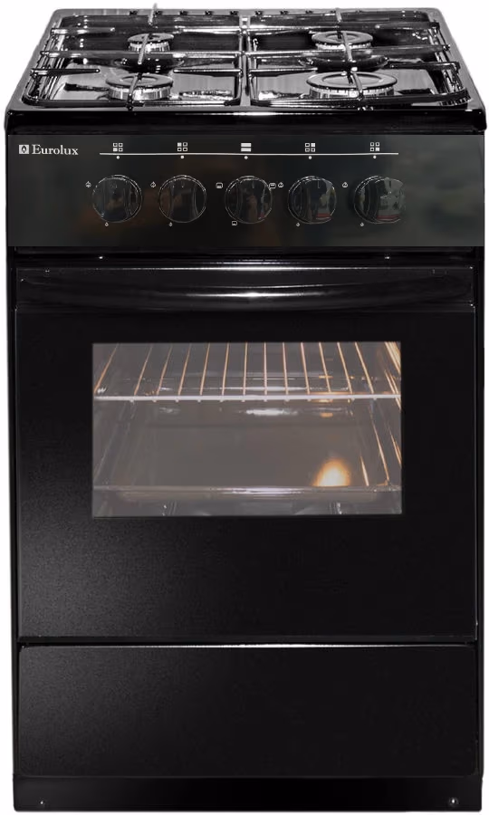 Aragaz pe gaz Eurolux TG-5640 BK