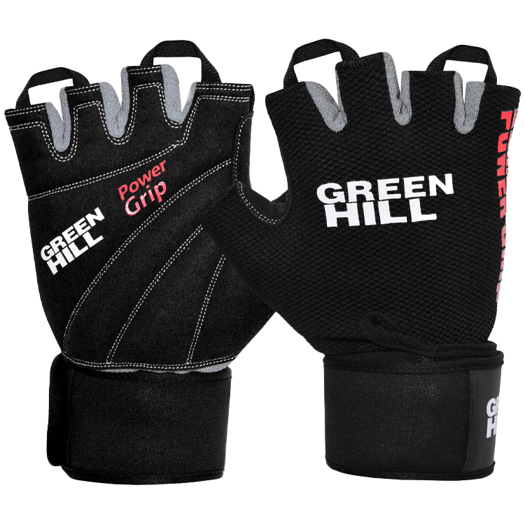 Перчатки для фитнеса  Green Hill Weight lifting gloves/WLG-6567/Черный photo 1