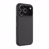 Чехол WOO Liquid Silicone iPhone 17 Pro Max, Black