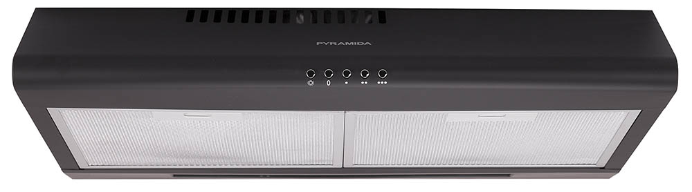 Hota Pyramida MH 60 BL / Plata / Pina la 9 m.p / Negru photo 2