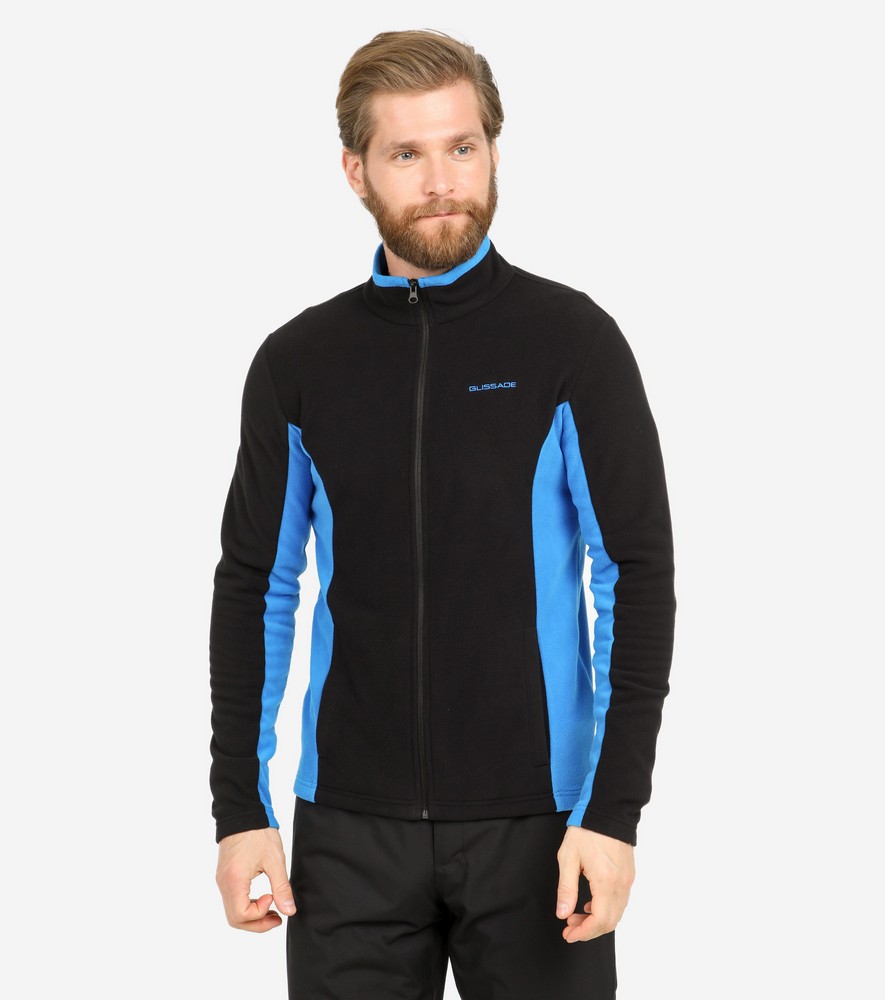 Hanorac pt bărbați Glissade JACKET M SKY 46 Negru photo 2