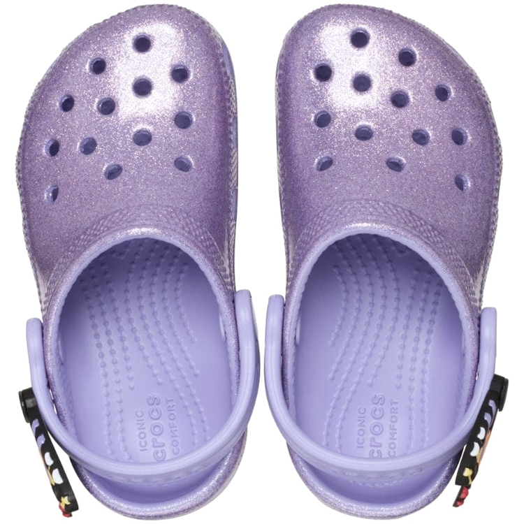 Slapi Crocs Classic IAM Butterfly Clog T pt Femei / 19-20 / Violet photo 5