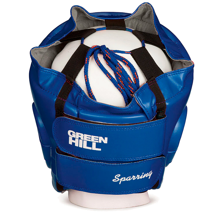 Casca p/u box Green Hill Head Guard Sparring HGS-9409, Albastru	 photo 3