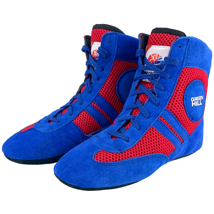 Борцовки Green Hill Sambo Shoes Fias / Унисекс / 41 / Красный/Синий photo 4