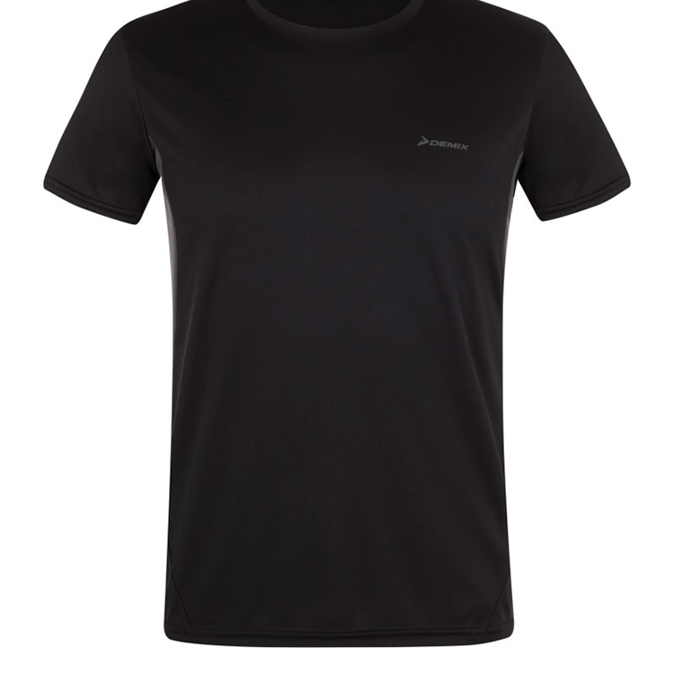 Tricou bărbătesc Demix Train Tee M 46 Negru-alb photo 1 Tricou bărbătesc Demix Train Tee M 46 Negru-alb photo 1
