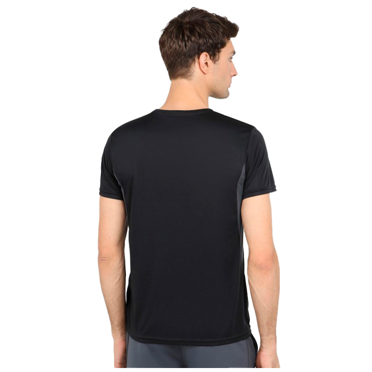 Tricou bărbătesc Demix Train Tee M 46 Negru-alb photo 4