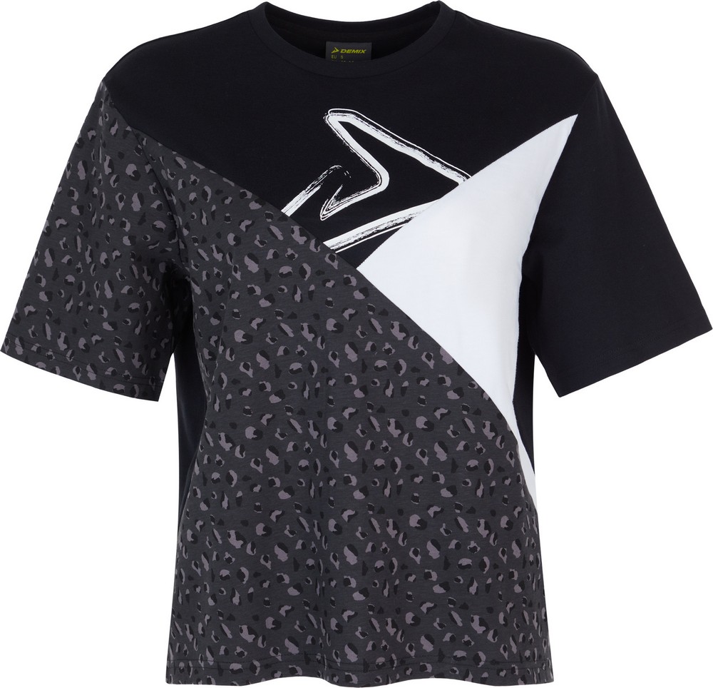 Tricou Demix Tee W 42-44 Negru Femei photo 1
