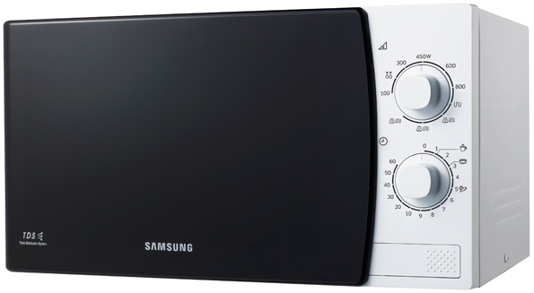 Cuptor cu microunde Samsung ME81KRW1 800 W / 23 l / Alb photo 3