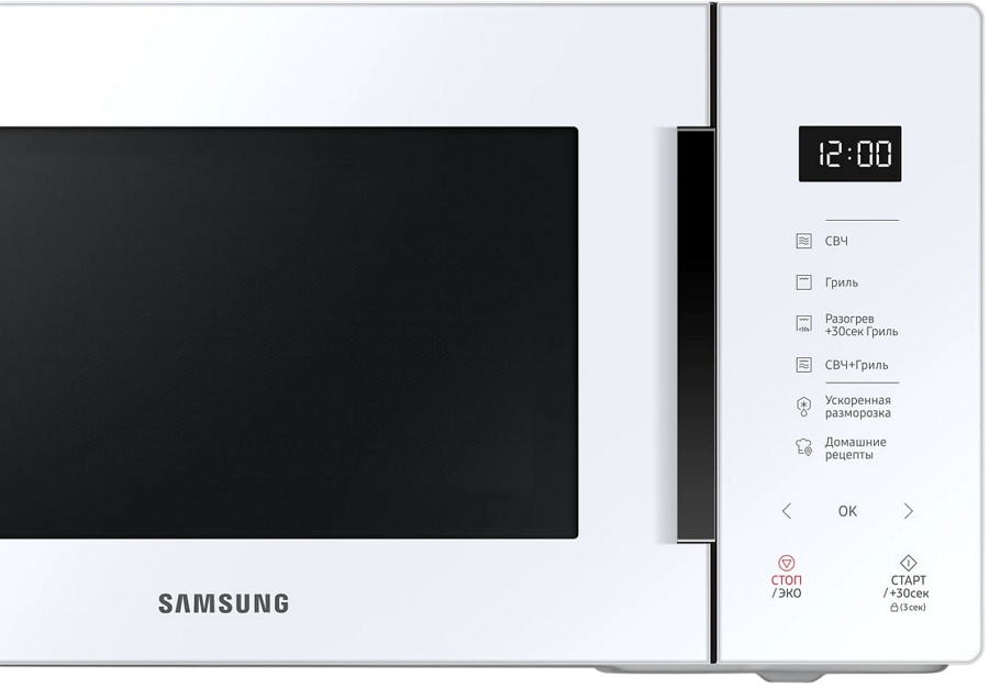 Cuptor cu microunde Samsung MG23T5018AWBW 800 W / 23 l / Alb photo 3