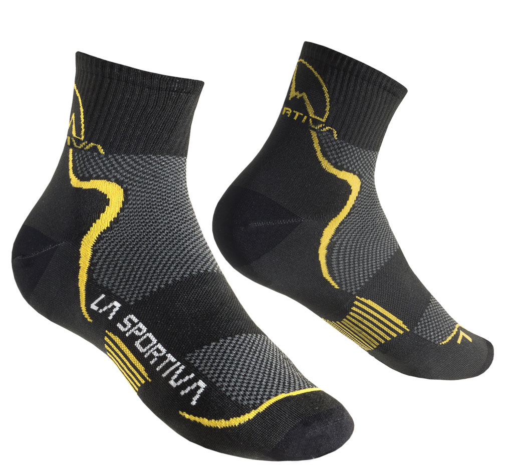 Носки Унисекс La Sportiva Mid Distance Socks S Черный/Желтый photo 1 Носки Унисекс La Sportiva Mid Distance Socks S Черный/Желтый photo 1