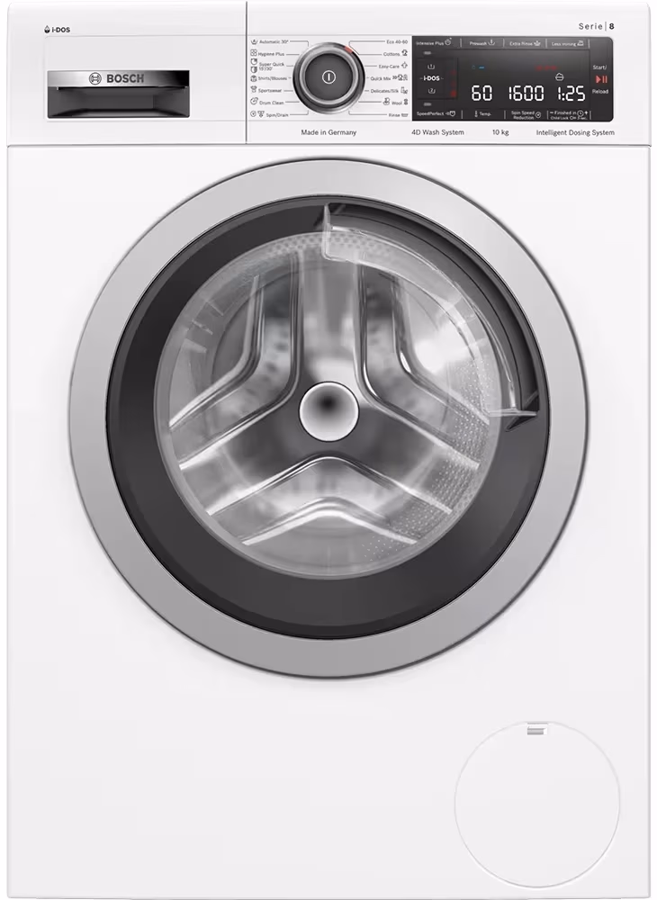 Стиральная машина Bosch WAX32K03BY, 10 кг, 1600 об/мин, B, Белый