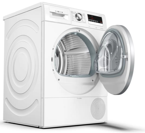 Masina de uscat rufe Bosch WTR85V90BY / 8 kg / A++ / Alb photo 5