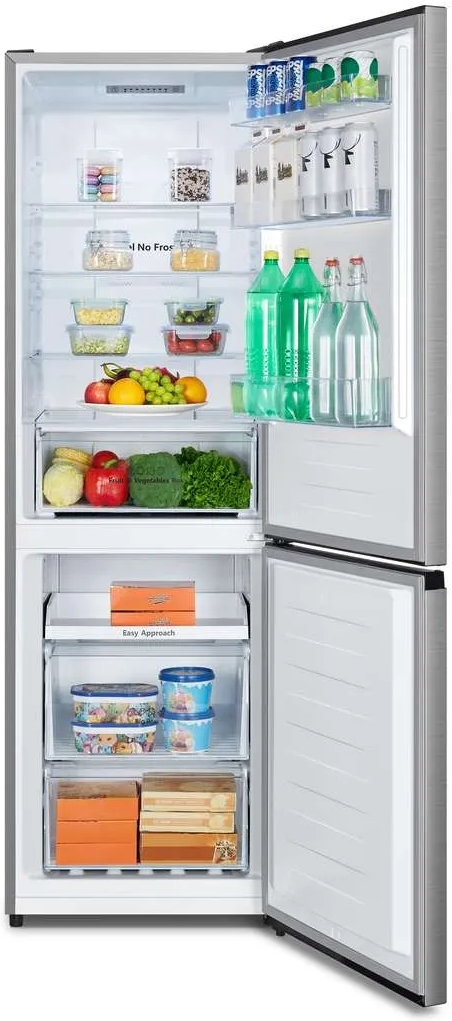 Frigider cu doua usi Hisense RB390N4AC2 / 304 l / 180 cm / E / Gri photo 4