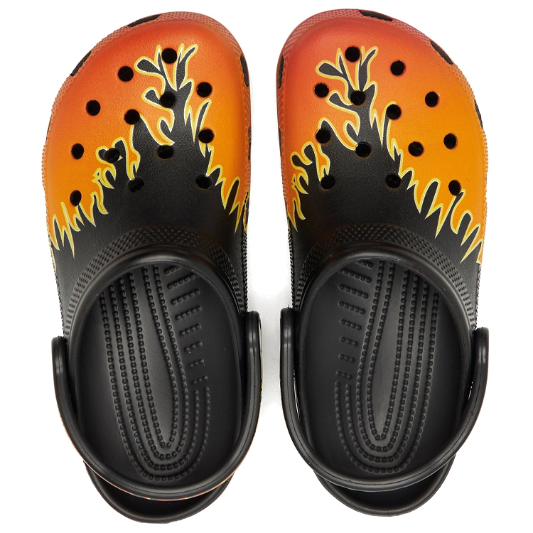 Шлепанцы Crocs Classic Flames Clog T photo 2