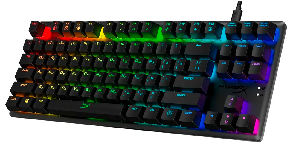 Клавиатура проводная  HyperX 4P5P3AXACB / Механическая photo 6