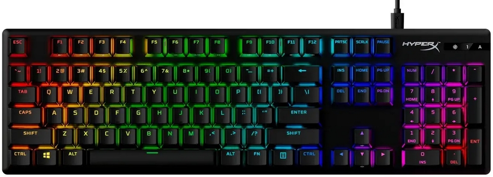 Tastatura cu fir HyperX Alloy Origins PBT, 639N3AAACB / Mecanica photo 1 Tastatura cu fir HyperX Alloy Origins PBT, 639N3AAACB / Mecanica photo 1