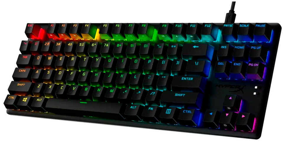 Tastatura cu fir HyperX Alloy Origins Core PBT, 639N9AAACB / Mecanica photo 2