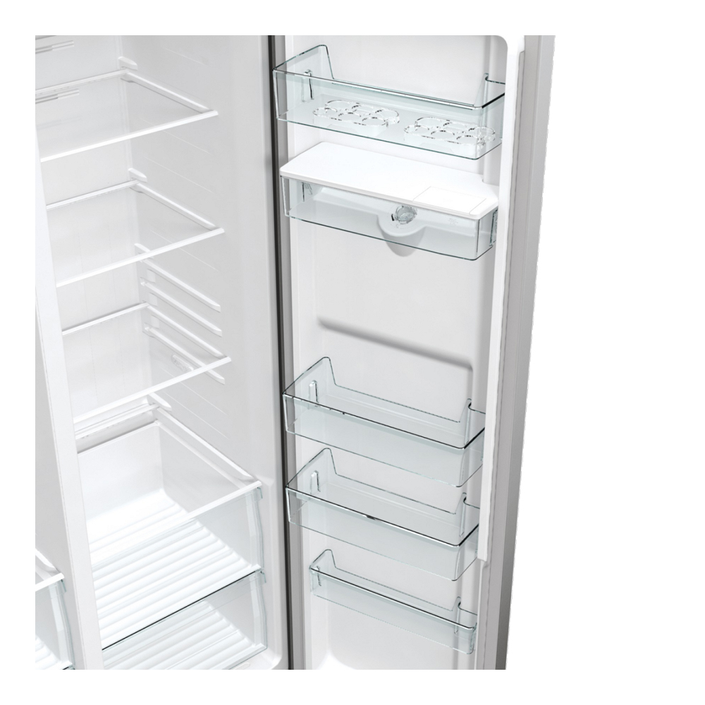 Frigider Side-by-Side Hisense RS711N4WCE / 547 l / 178.6 cm / E / Gri photo 7