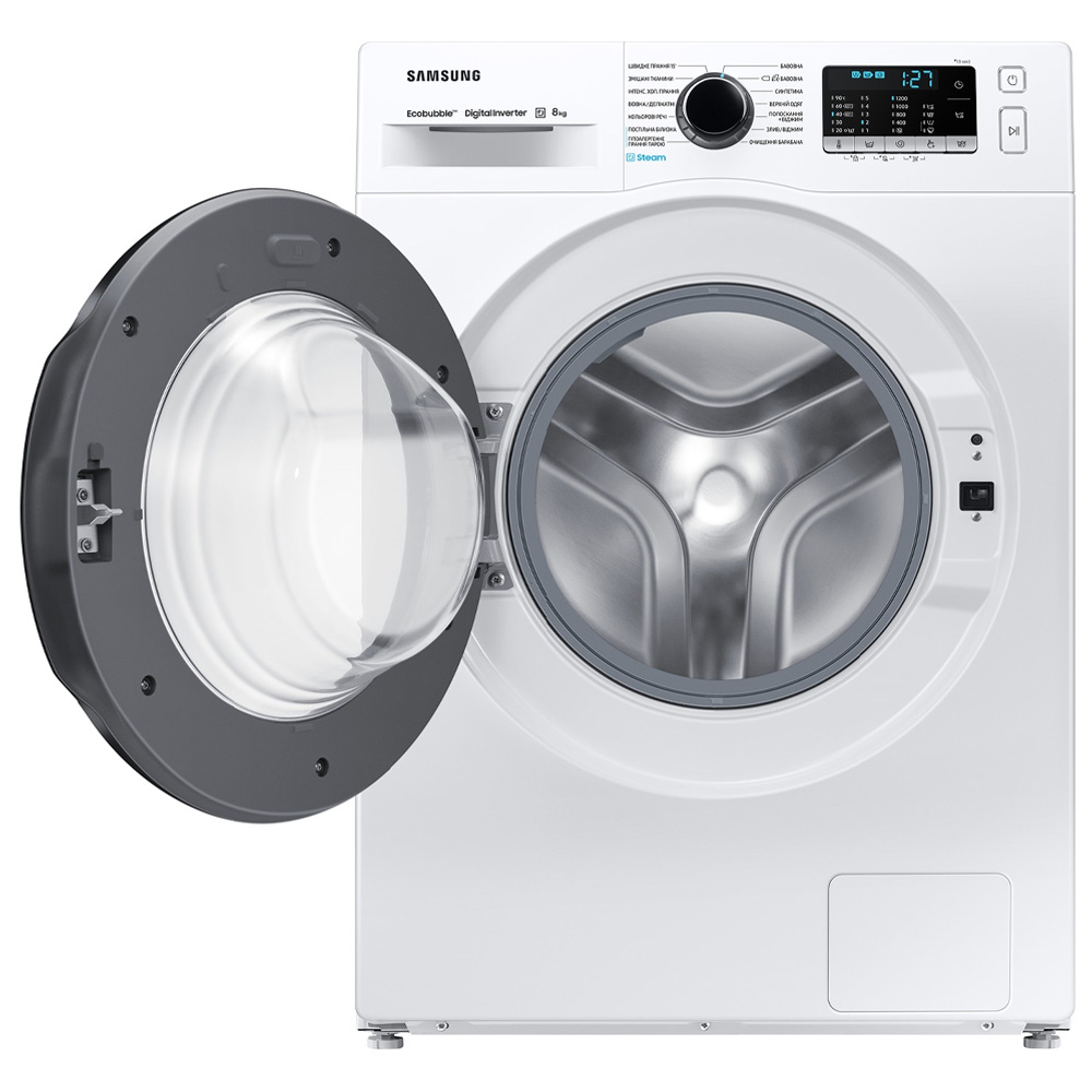 Стиральная машина Samsung WW80AGAS22AECE 8 кг / 1200 об/мин / A+++ / Белый photo 2