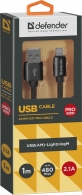 Кабель USB-A - Lightning Defender ACH01-03T thumbnav 3