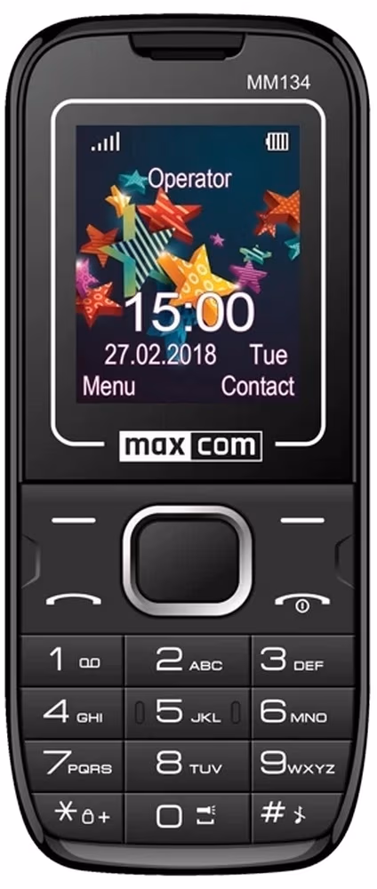 Кнопочный телефон Maxcom MM134 
