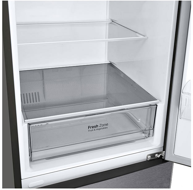 Frigider cu doua usi LG GA-B509CLCL / 384 l / 203 cm / A+ / Gri photo 3