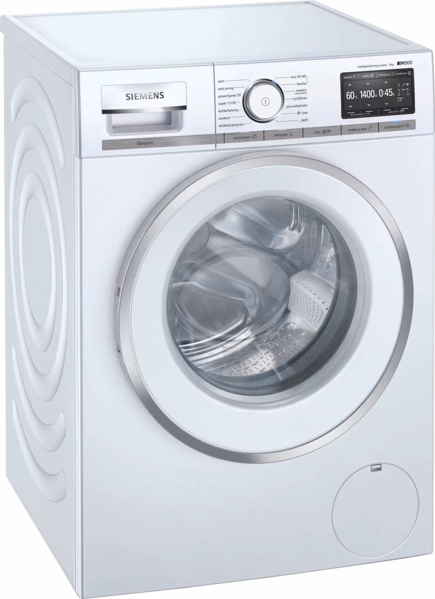 Masina de spalat Siemens WM14VEH0CS, 9 kg, 1400 rot/min, Alb
