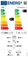 Masina de spalat cu uscator Candy ROW4856DWMCT, 8 kg, 1400 rot/min, A, Alb thumbnav 8