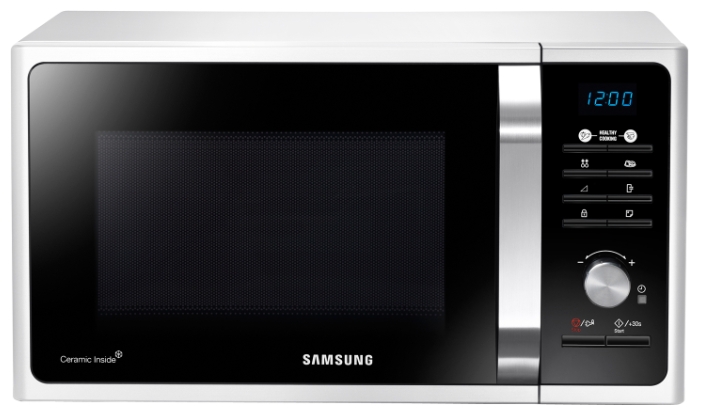 Cuptor cu microunde Samsung MG23F301TCW/BW 800 W / 23 l / Alb photo 1