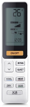 Кондиционер Haier HSU09HFDN03R3SDB 9000 BTU / 25 м2 / Инверторный / R32 / A+++ photo 3