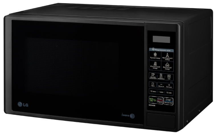 Cuptor cu microunde LG MS2042DB 700 W / 20 l / Negru photo 4