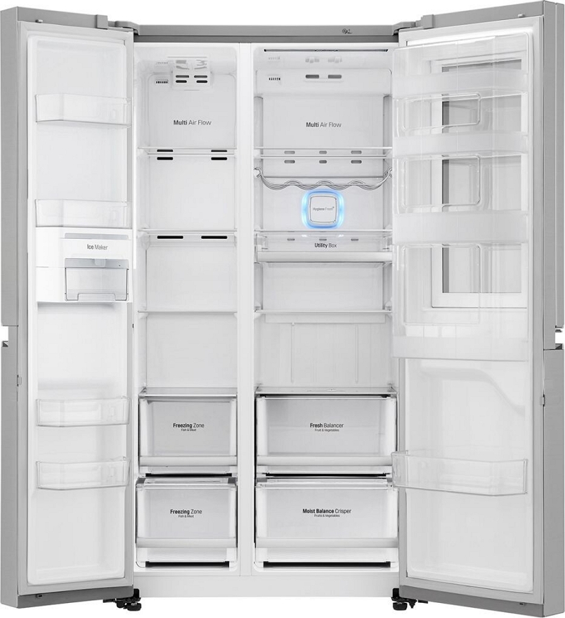 Frigider Side-by-Side LG GC-Q247CADC / 626 l / 179 cm / A+ / Gri photo 4